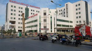Aydın’ın Nazilli ilçesinde bulunan Nazilli Devlet Hastanesinde Acil servis bölümünde