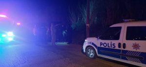 Aydın’ın Nazilli ilçesinde Şirinevler mahallesinde sokağa çıkma kısıtlamasından dolayı devriye
