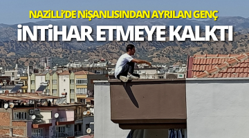 Nazilli’de intihar girişimi!