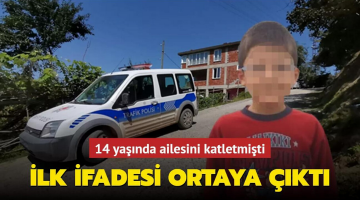 14 yaşında tüm ailesini kurşun yağdırıp öldürdü, ilk kez konuştu