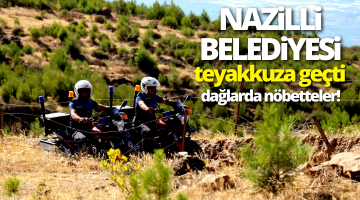 Nazilli Belediyesi Yangına Karşı Teyakkuza Geçti!