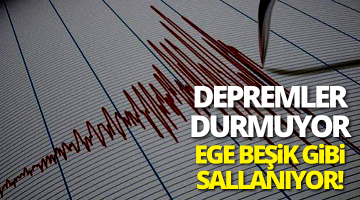 Ege beşik gibi sallanıyor!