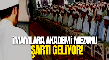 İmamlara ‘akademi’ mezunu şartı geliyor