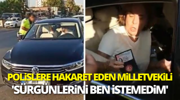 Polislere hakaret edip tartışan milletvekili Zeynep Gül Yılmaz: Sürgünlerini ben istemedim, amirleri öyle uygun gördü