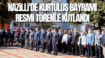 Nazilli’de 99. yıl kurtuluş bayramı kutlandı