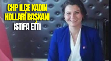 CHP Germencik Kadın Kolları Başkanı, belediyedeki görevinden istifa etti