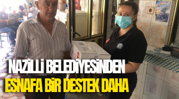 Nazilli Belediyesi’nden esnafa bir destek daha