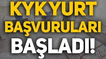 KYK yurtlarına başvurular başladı