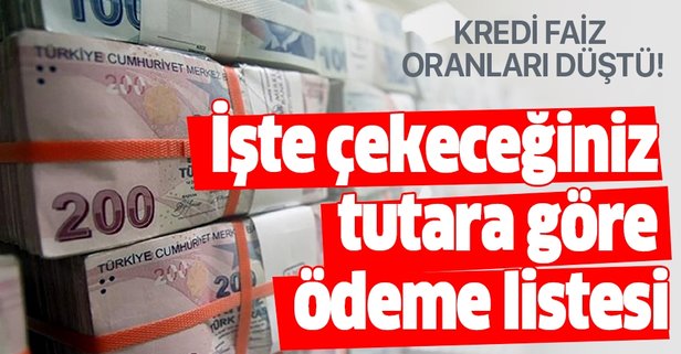 Kamu bankaları kredi faiz oranlarını düşürdü