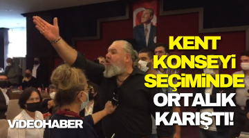 Kent Konseyi seçiminde sinirler gerildi!