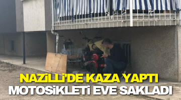 Nazilli’de elektrikli bisiklet ile motosiklet çarpıştı: 1 yaralı