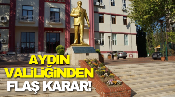 Aydın Valiliği’nden taksicileri ilgilendiren karar