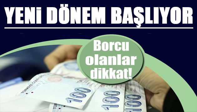 Vergi ve diğer bazı borçların yapılandırılması için vergi dairelerine başvuruda