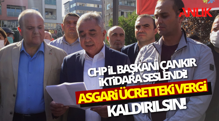 CHP Aydın İl Başkanı Çankır, Nazilli’den İktidara Yüklendi!