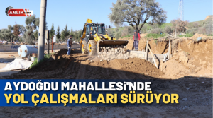 ANLIK HABER-Nazilli Belediyesi ekipleri, Aydoğdu Mahallesi 616 Sokak’ta istinat duvarı