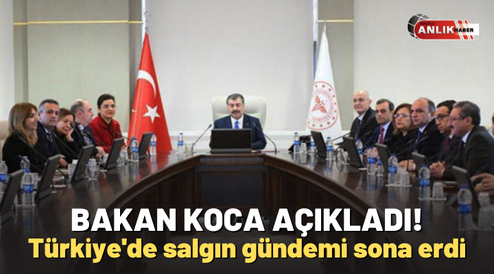 HABER MERKEZİ – Sağlık Bakanı Fahrettin Koca başkanlığında gerçekleştirilen Koronavirüs