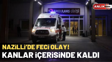 NAZİLLİ’DE KÖPEK SALDIRISINA UĞRAYAN ADAM YAŞAM MÜCADELESİ VERİYOR