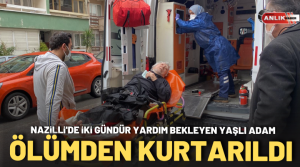 NAZLI ALTINAYAR-Nazilli’de yaşlı adam ölümden son anda kurtarıldı. Olay, Altıntaş