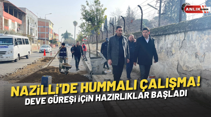Nazilli Belediyesi tarafından 20 Şubat 2022 Pazar günü düzenlenecek olan