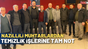 NAZLI ALTINAYAR-Nazilli Belediye Başkanı Kürşat Engin Özcan ve Temizlik İşleri
