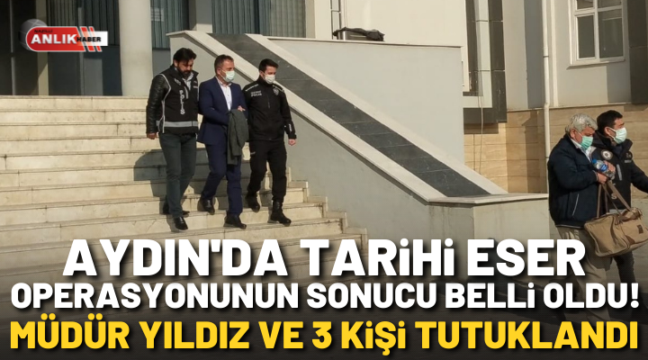 NAZLI ALTINAYAR – Aydın merkezli tarihi eser kaçakçılığı ile ilgili