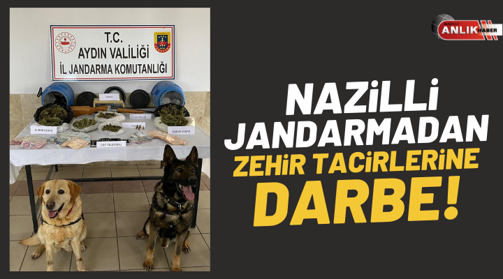 NAZLI ALTINAYAR – Nazilli’de Jandarma Komutanlığı Kaçakçılık ve Organize Suçlarla