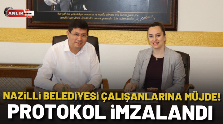 Nazilli Belediyesi ile İzmir Dünya Göz Hastanesi arasında protokol imzalandı