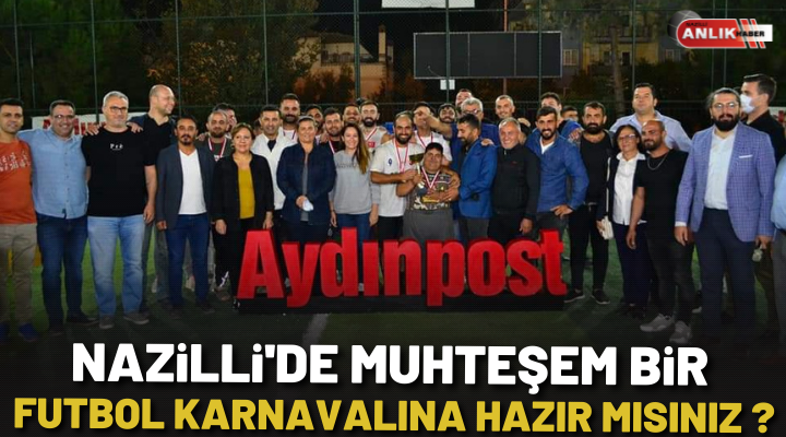 Aydınpost’un ilkini geçen yıl düzenlediği futbol turnuvasının ikinci sezonu Ramazan
