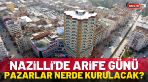 NAZLI ALTINAYAR – Nazilli’de arife günü Ramazan Bayramı önce ilçede