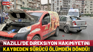 ALİ GÜNANA-Kaza, Nazilli’de Karaçay Mahallesi Devlet Karayolu üzerinde meydana geldi.
