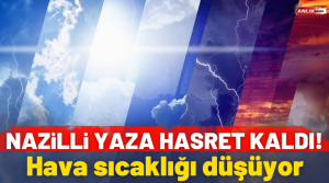 Meteoroloji bir haftalık hava durumu raporunu yayımladı. Buna göre Nazilli’de