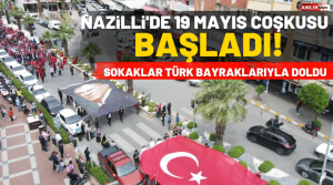 NAZLI ALTINAYAR- Nazilli’de gençlik haftası kutlamalarına start verildi. 19 Mayıs