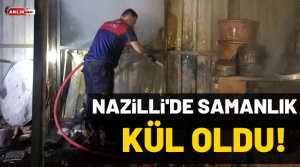 NAZLI ALTINAYAR -Yangın, Nazilli’de Hasköy Mahallesi’nde akşam saatlerinde meydana geldi.