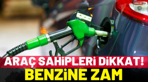 Bu gece yarısından itibaren geçerli olmak üzere benzinin litre fiyatı
