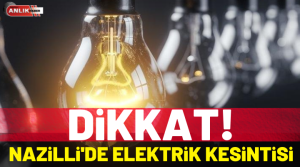 ADM Elektrik Dağıtım A.Ş, Nazilli’de arıza onarım ve bakım çalışmaları