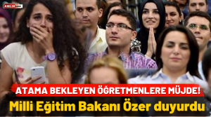 2022 yılında atama bekleyen öğretmenleri sevindirecek haber geldi. Milli Eğitim