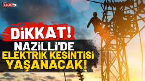 ADM Elektrik Dağıtım A.Ş, Nazilli’de arıza onarım ve bakım çalışmaları