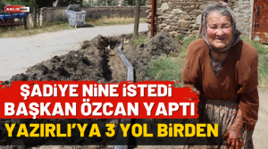Nazilli Belediyesi ekipleri, Yazırlı Mahallesi’nde yaşlı ve engelli vatandaşların evlerinin