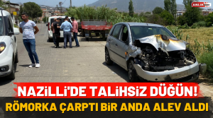 NAZLI ALTINAYAR– Olay, Nazilli’ye bağlı Arslanlı Mahallesi Esat Ergüler Bulvarı’nda