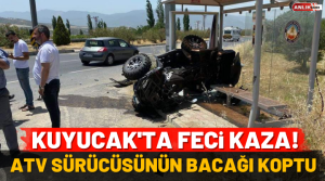 ALİ GÜNANA- Kaza, Kuyucak’ta Aydın – Denizli Karayolu üzerinde öğle