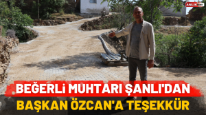 Nazilli Belediyesi ekipleri tarafından Beğerli Mahallesi’nde başlatılan yol yapım ve
