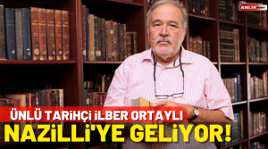 NAZLI ALTINAYAR- Nazilli ünlü Tarihçi Prof. Dr. İlber Ortaylı’yı ağırlıyor.