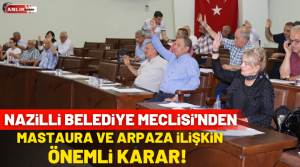 Nazilli Belediyesi Haziran ayı olağan Meclis Toplantısı’nda Mastaura Antik Kenti
