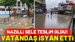 NAZLI ALTINAYAR- Nazilli’de etkili olan yağışlı hava ve fırtına hayatı