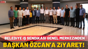 Belediye İş Sendikası Genel Merkez ve Aydın Temsilcileri Belediye Başkanı