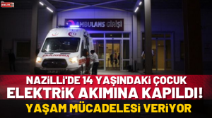 NAZLI ALTINAYAR- Korkunç olay, Nazilli’de Bozyurt Mahallesi’nde bir işletmede dün