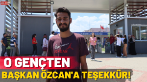 Kimliğini evde unuttuğu için Yükseköğretim Kurumları Sınavı’na alınmayan ve Belediye