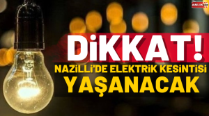 ADM Elektrik Dağıtım A.Ş, Nazilli’de arıza onarım ve bakım çalışmaları