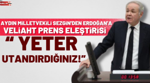 İYİ Parti Aydın Milletvekili Aydın Adnan Sezgin, TBMM Genel Kurulu’nda