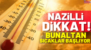 NAZLI ALTINAYAR- Aydın ve çevre ilçelerinde mevsim normallerinde seyreden hava